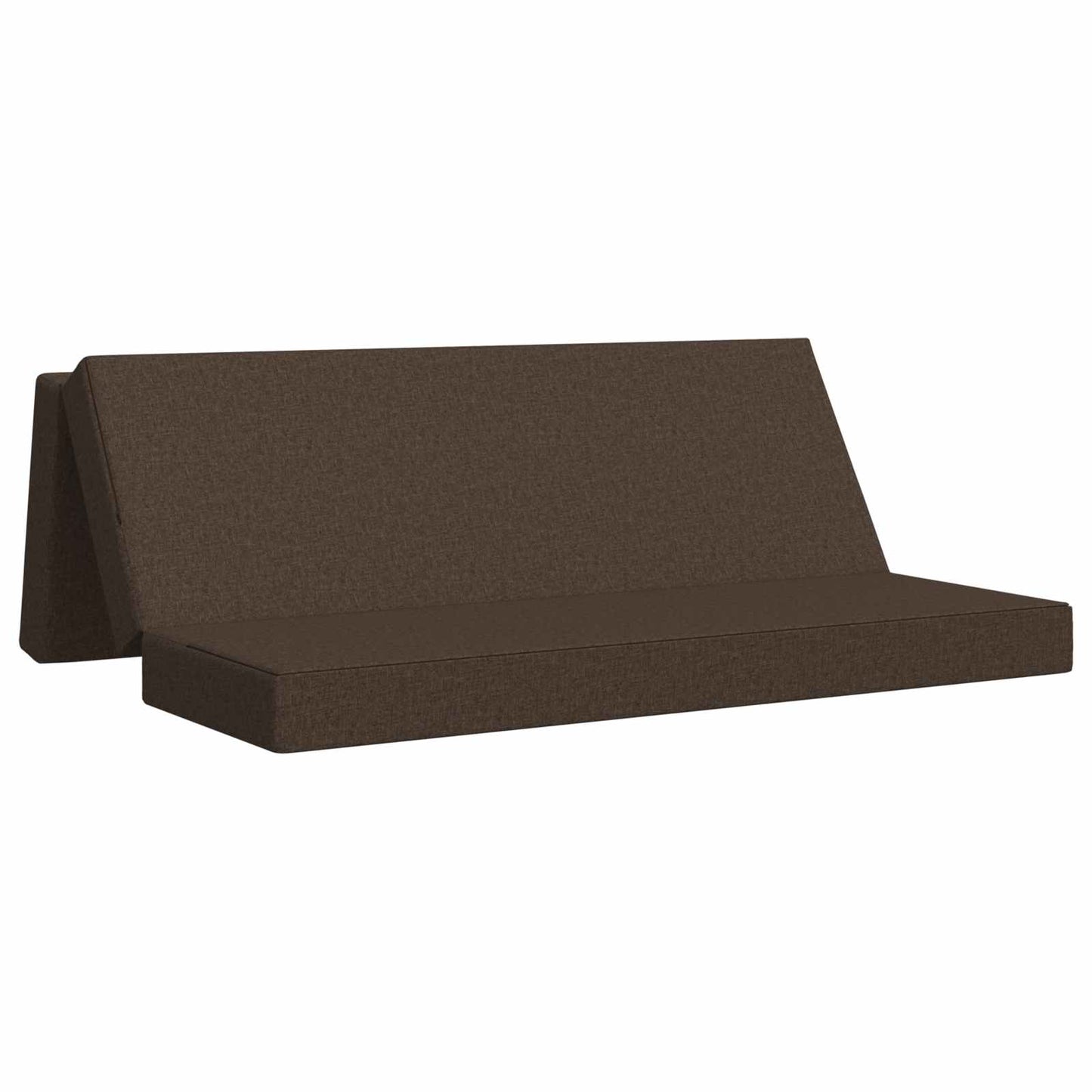 Divano Letto Pieghevole 200 x 67 x 45 cm Tortora | homemem39