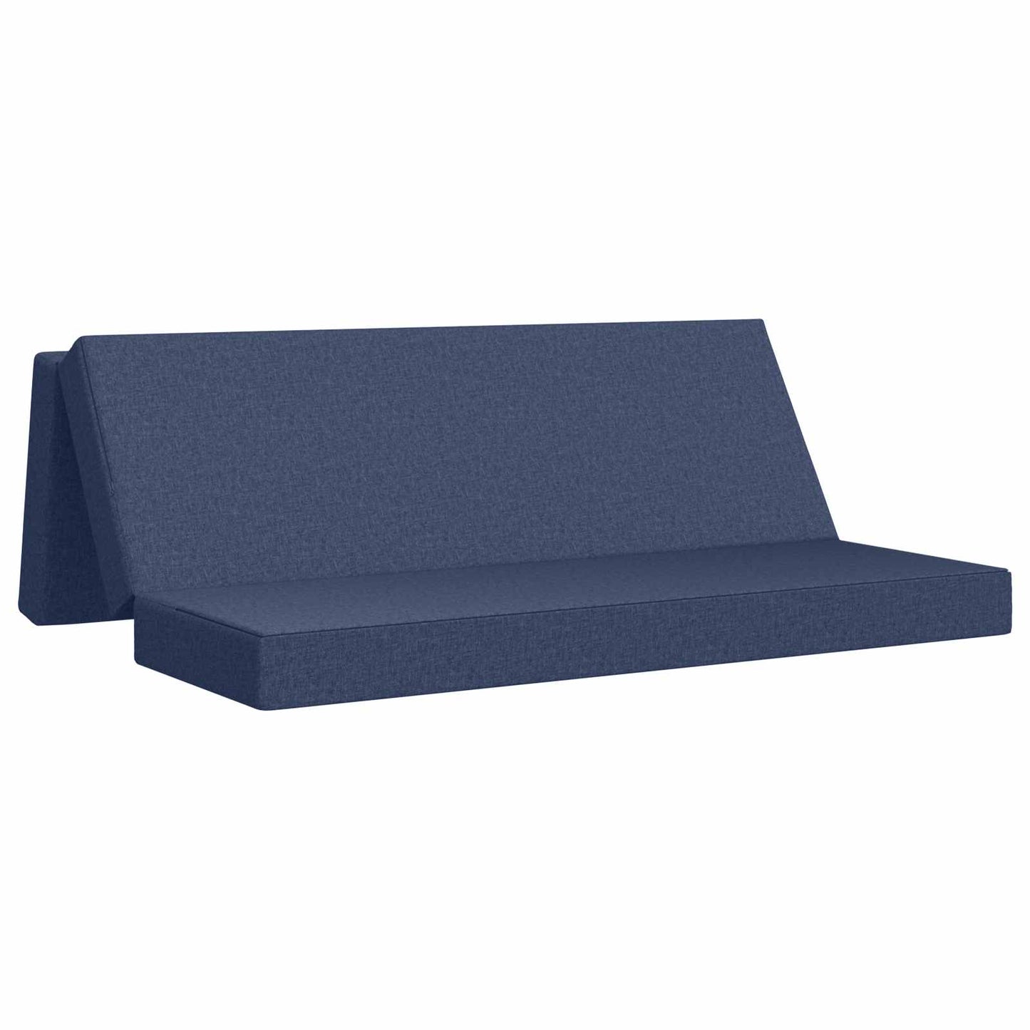 Divano Letto Pieghevole 200 x 67 x 45 cm Blu | homemem39