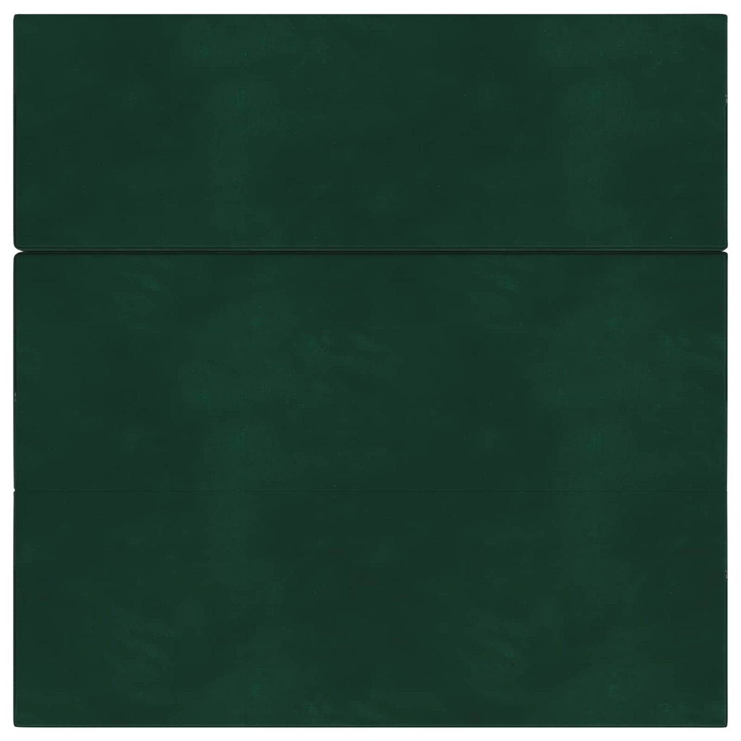 Divano Letto Pieghevole 200 x 67 x 45 cm Verde Scuro | homemem39