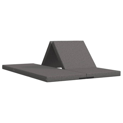 Divano Letto Pieghevole 140 x 67 x 45 cm Grigio Chiaro | homemem39