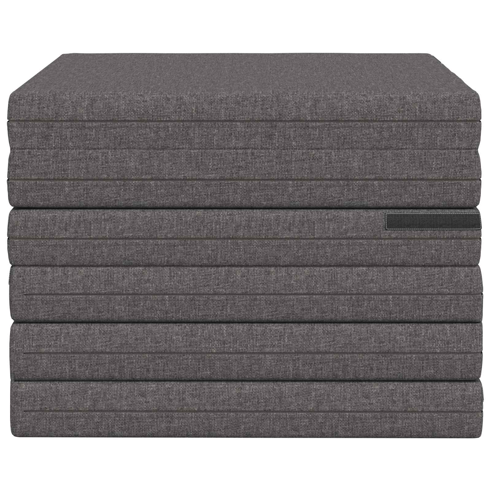 Divano Letto Pieghevole 140 x 67 x 45 cm Grigio Chiaro | homemem39