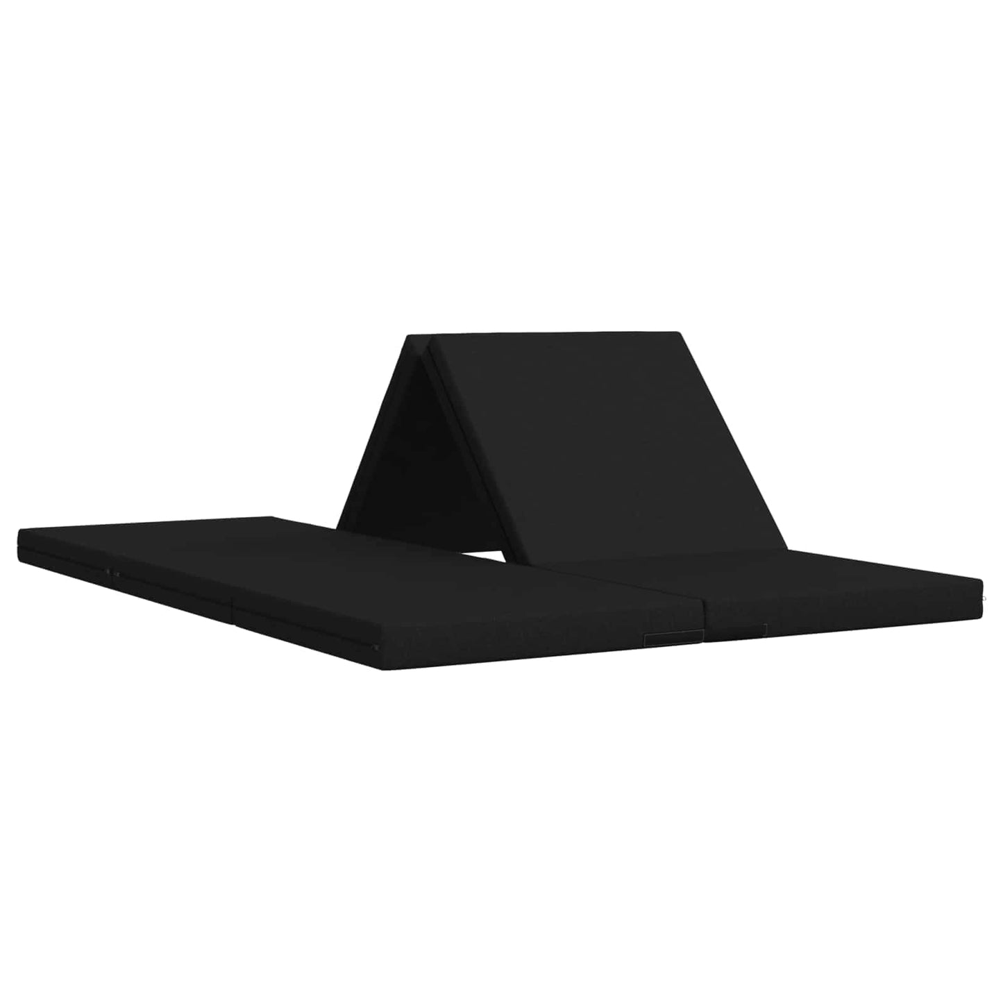 Divano Letto Pieghevole 140 x 67 x 45 cm Nero | homemem39