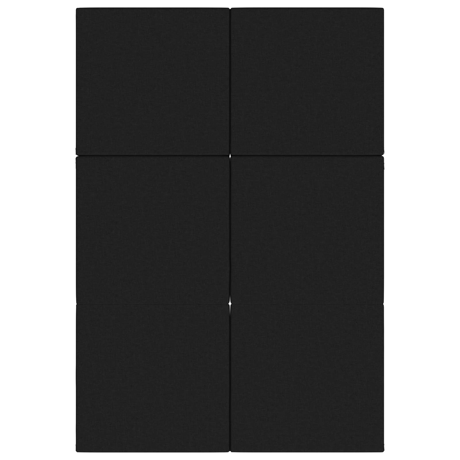 Divano Letto Pieghevole 140 x 67 x 45 cm Nero | homemem39