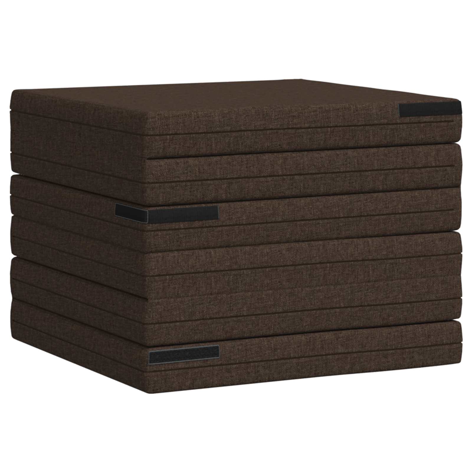 Divano Letto Pieghevole 140 x 67 x 45 cm Tortora | homemem39