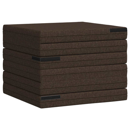 Divano Letto Pieghevole 70 x 67 x 48 cm Tortora