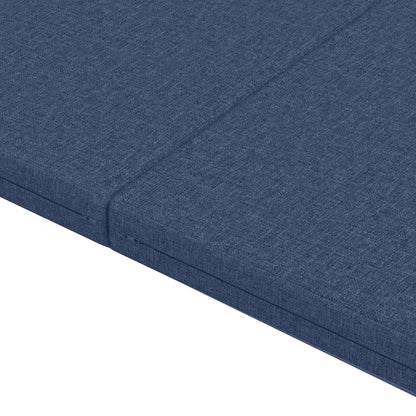 Divano Letto Pieghevole 140 x 67 x 45 cm Blu | homemem39