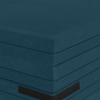 Divano Letto Pieghevole 70 x 67 x 48 cm Blu