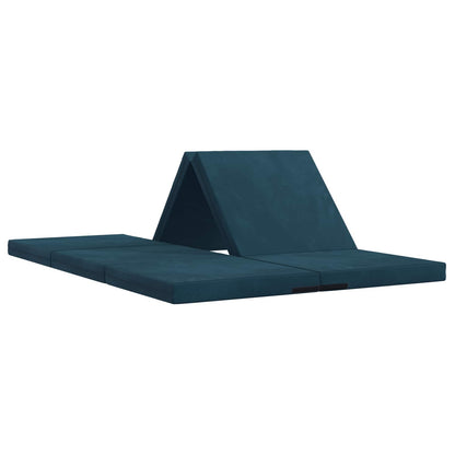 Divano Letto Pieghevole 70 x 67 x 48 cm Blu