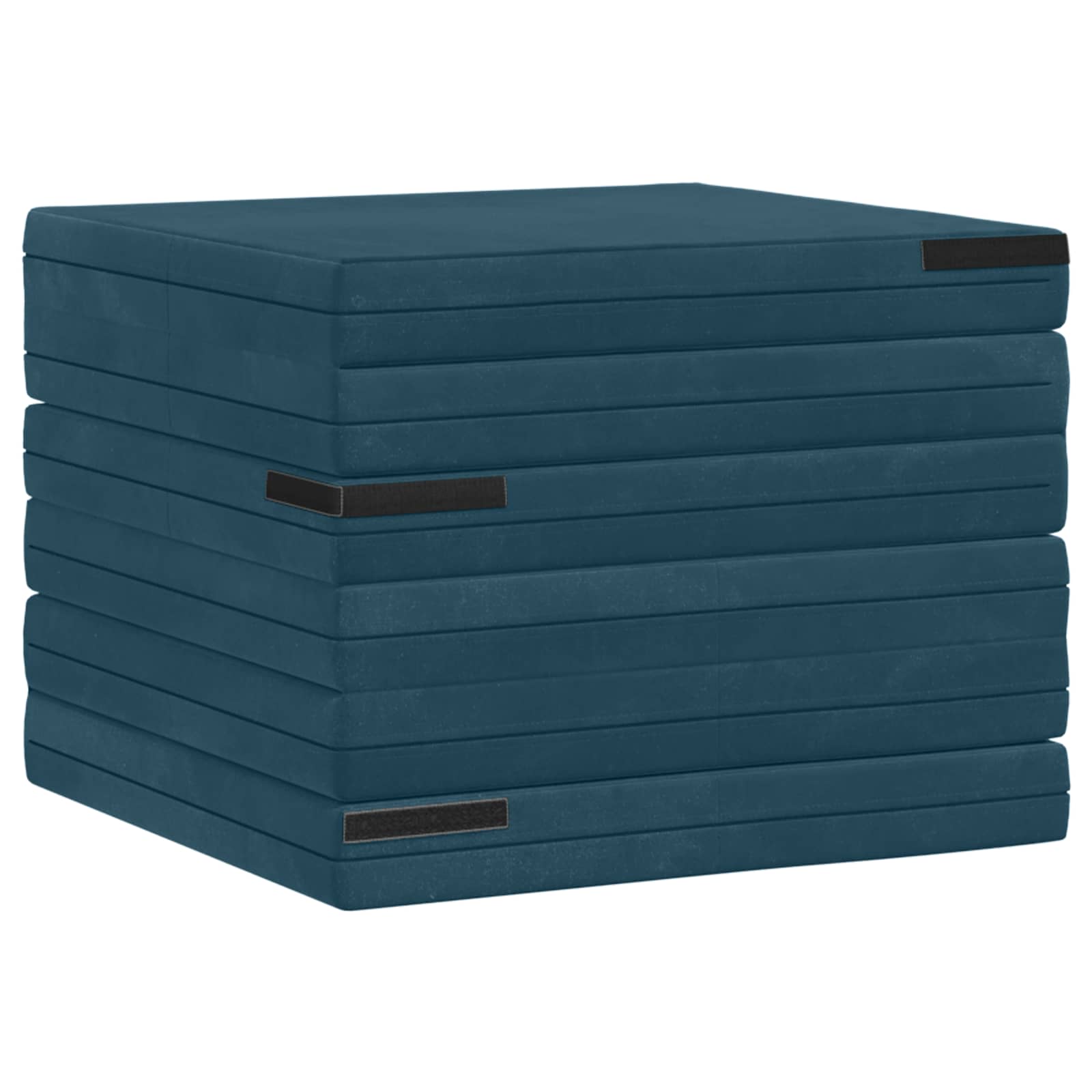 Divano Letto Pieghevole 140 x 67 x 45 cm Blu | homemem39