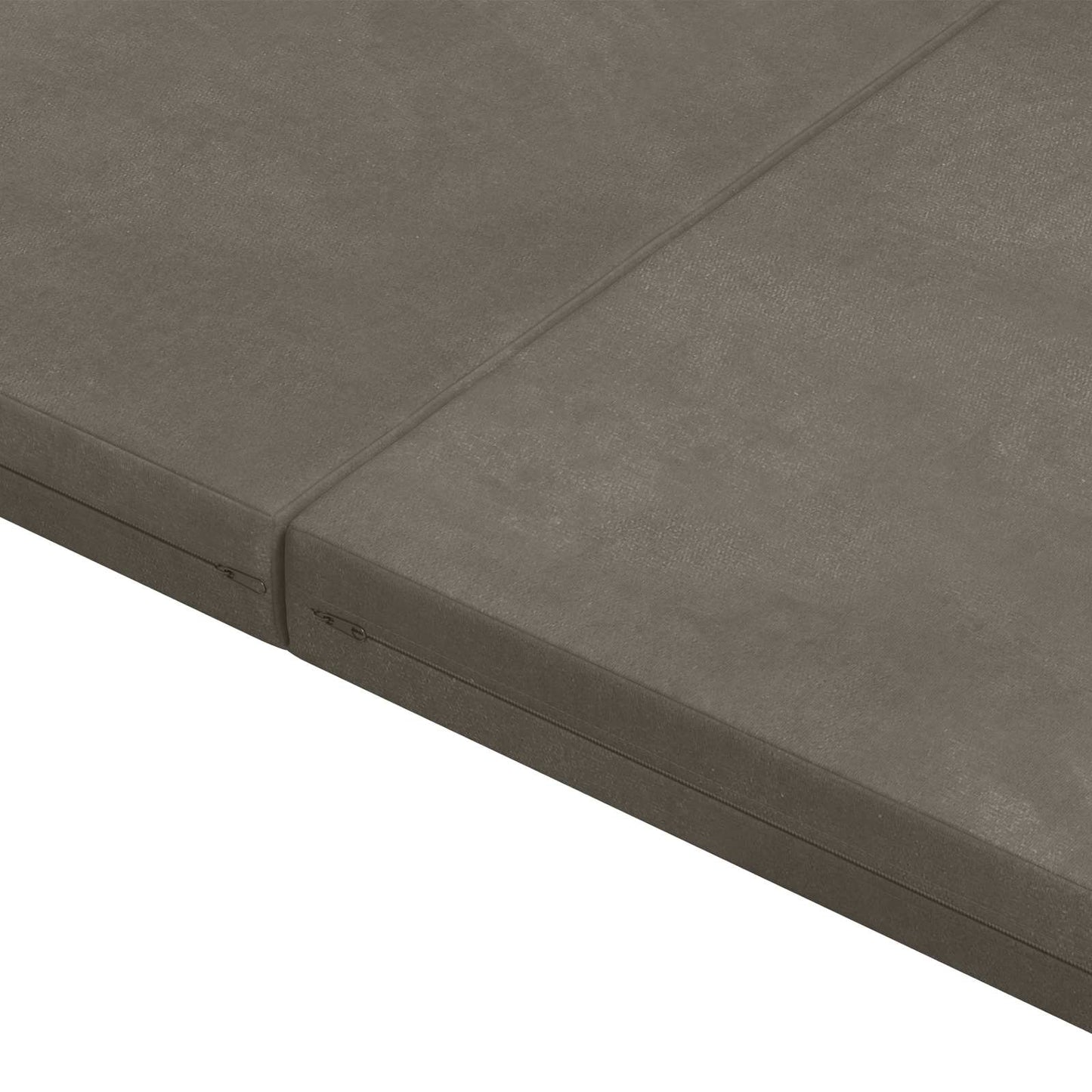 Divano Letto Pieghevole 140 x 67 x 45 cm Grigio Chiaro | homemem39