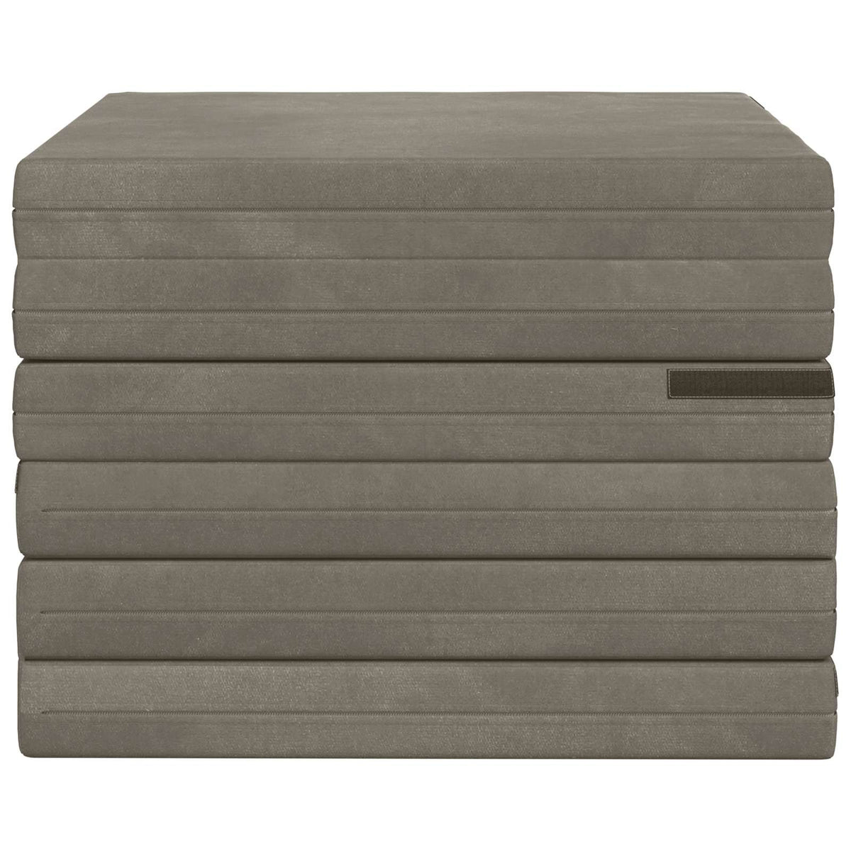 Divano Letto Pieghevole 70 x 67 x 48 cm Grigio Chiaro