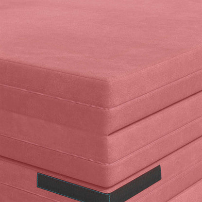 Divano Letto Pieghevole 70 x 67 x 48 cm Rosa