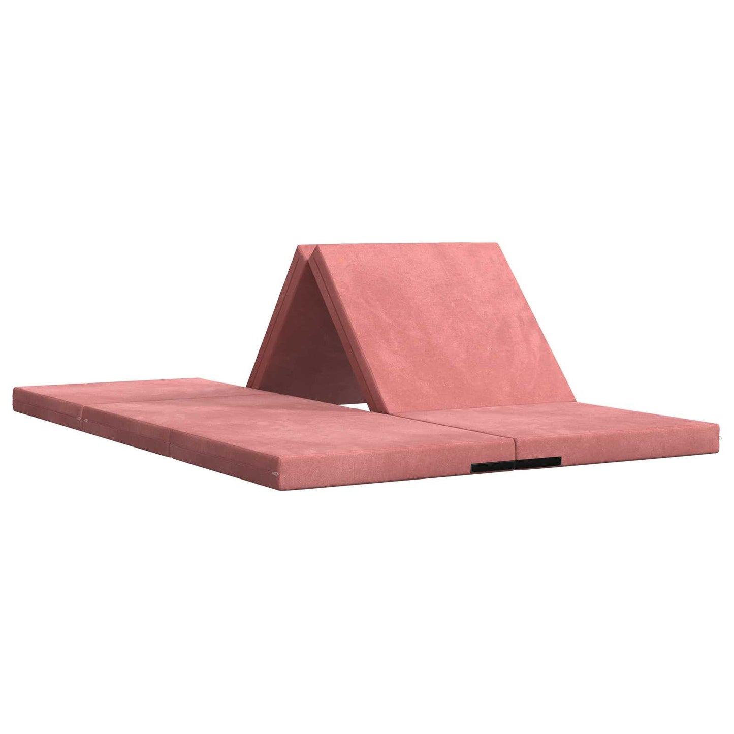 Divano Letto Pieghevole 140 x 67 x 45 cm Rosa | homemem39