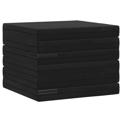 Divano Letto Pieghevole 140 x 67 x 45 cm Nero | homemem39