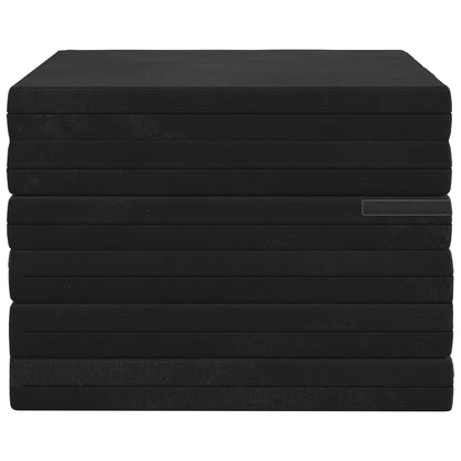 Divano Letto Pieghevole 70 x 67 x 48 cm Nero