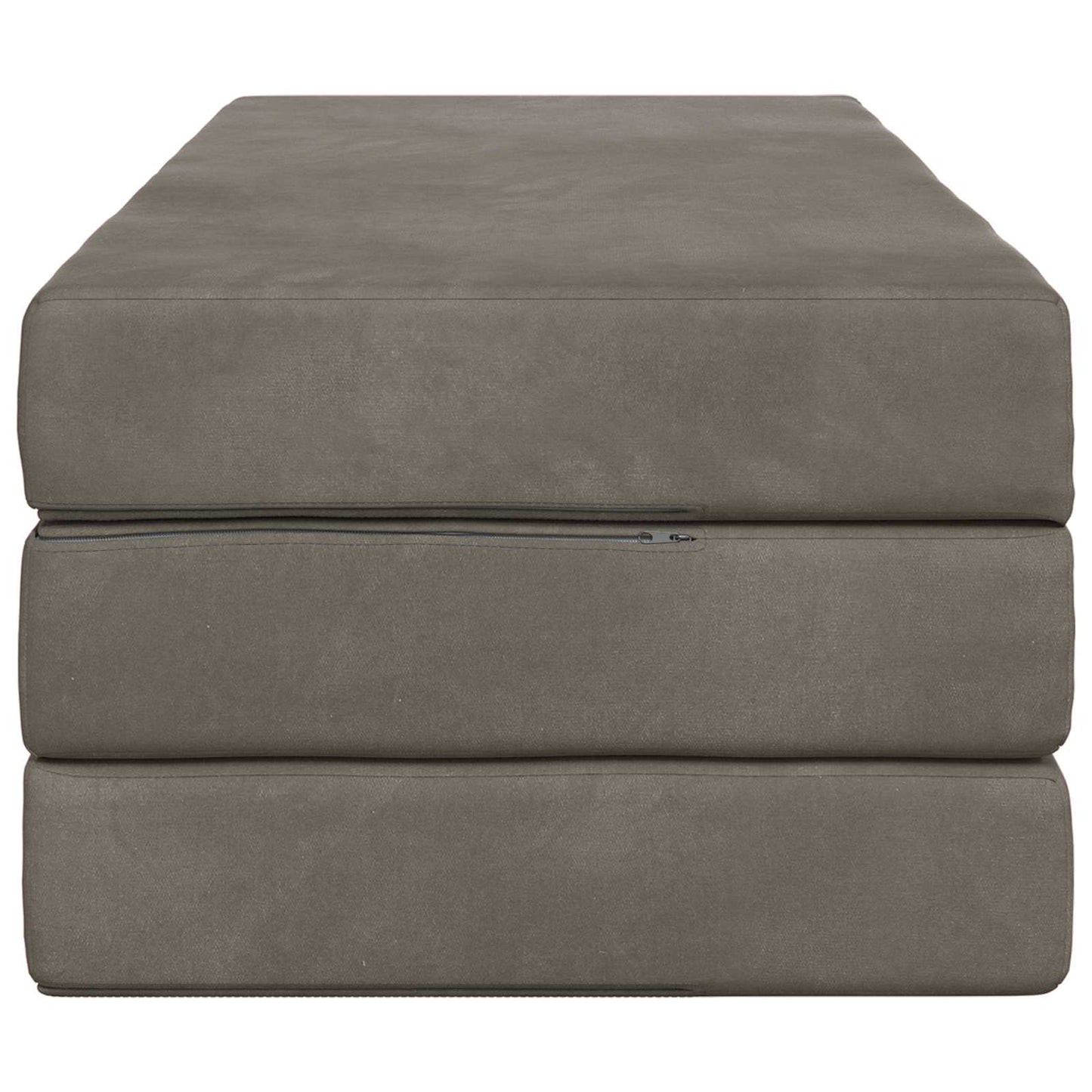 Divano Letto Pieghevole 160 x 67 x 45 cm Grigio Chiaro | homemem39