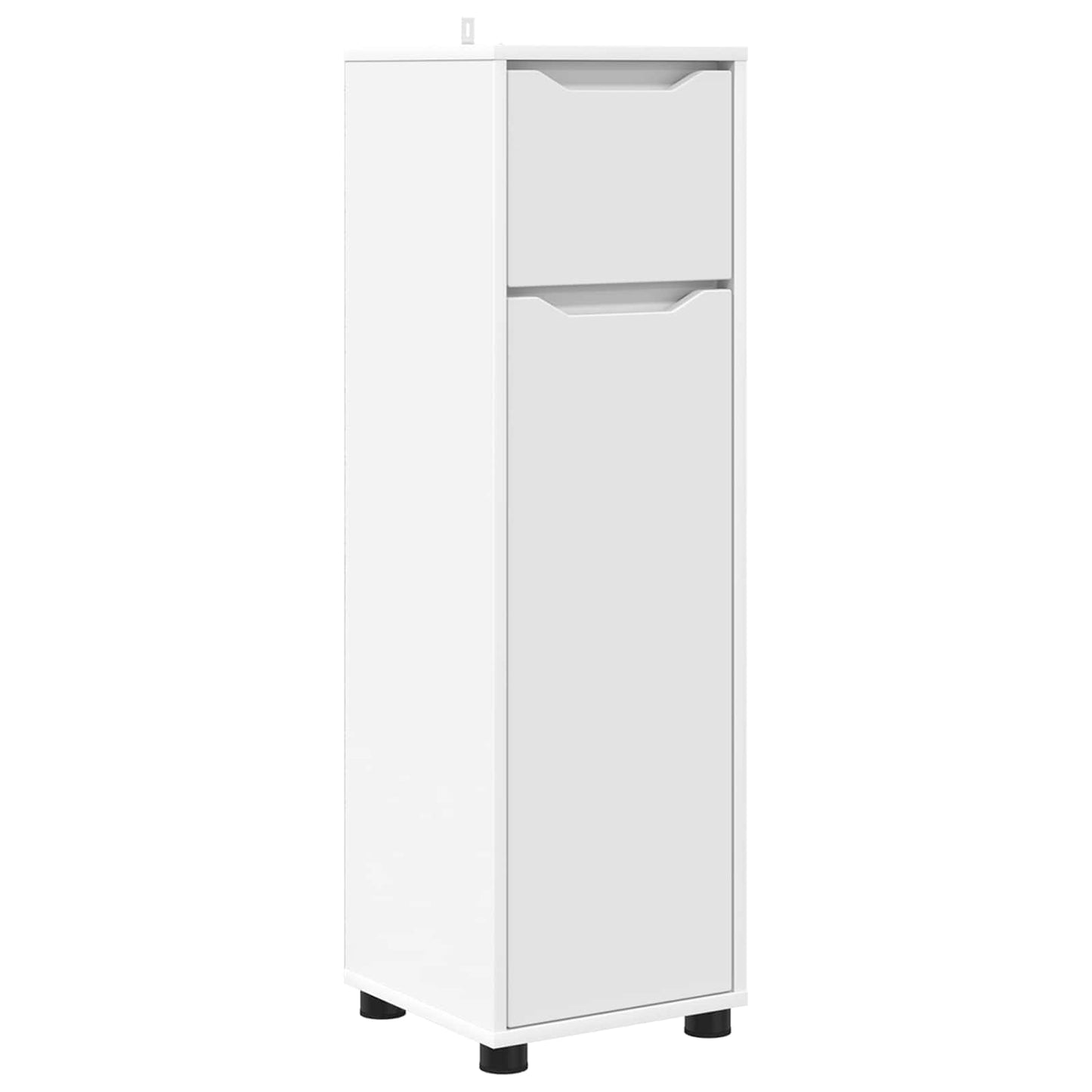 Mobile da Bagno Bianco 30,5 x 30 x 101 cm Legno ingegnerizzato