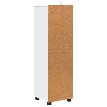 Mobile da Bagno Bianco 30,5 x 30 x 101 cm Legno ingegnerizzato