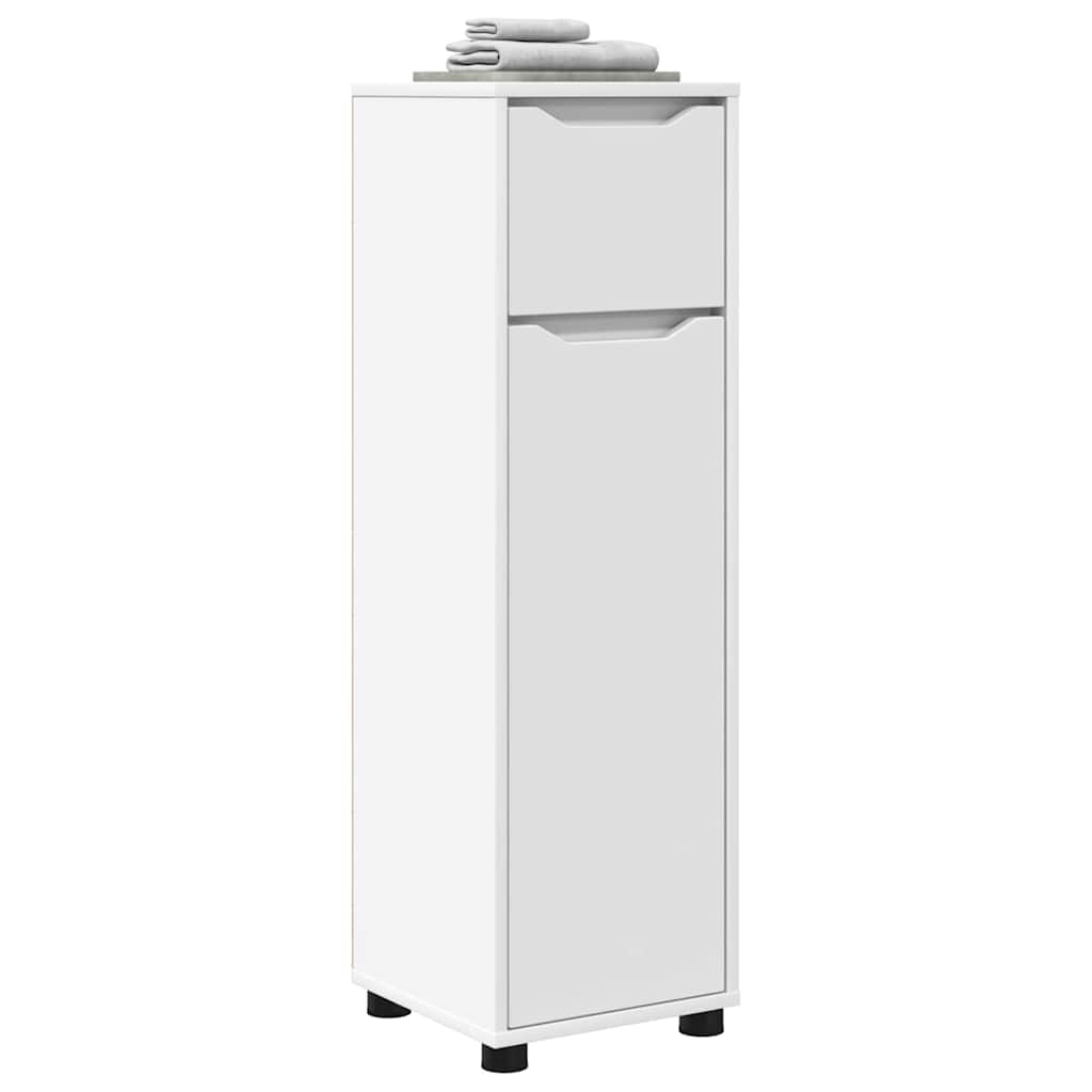 Mobile da Bagno Bianco 30,5 x 30 x 101 cm Legno multistrato | homemem39
