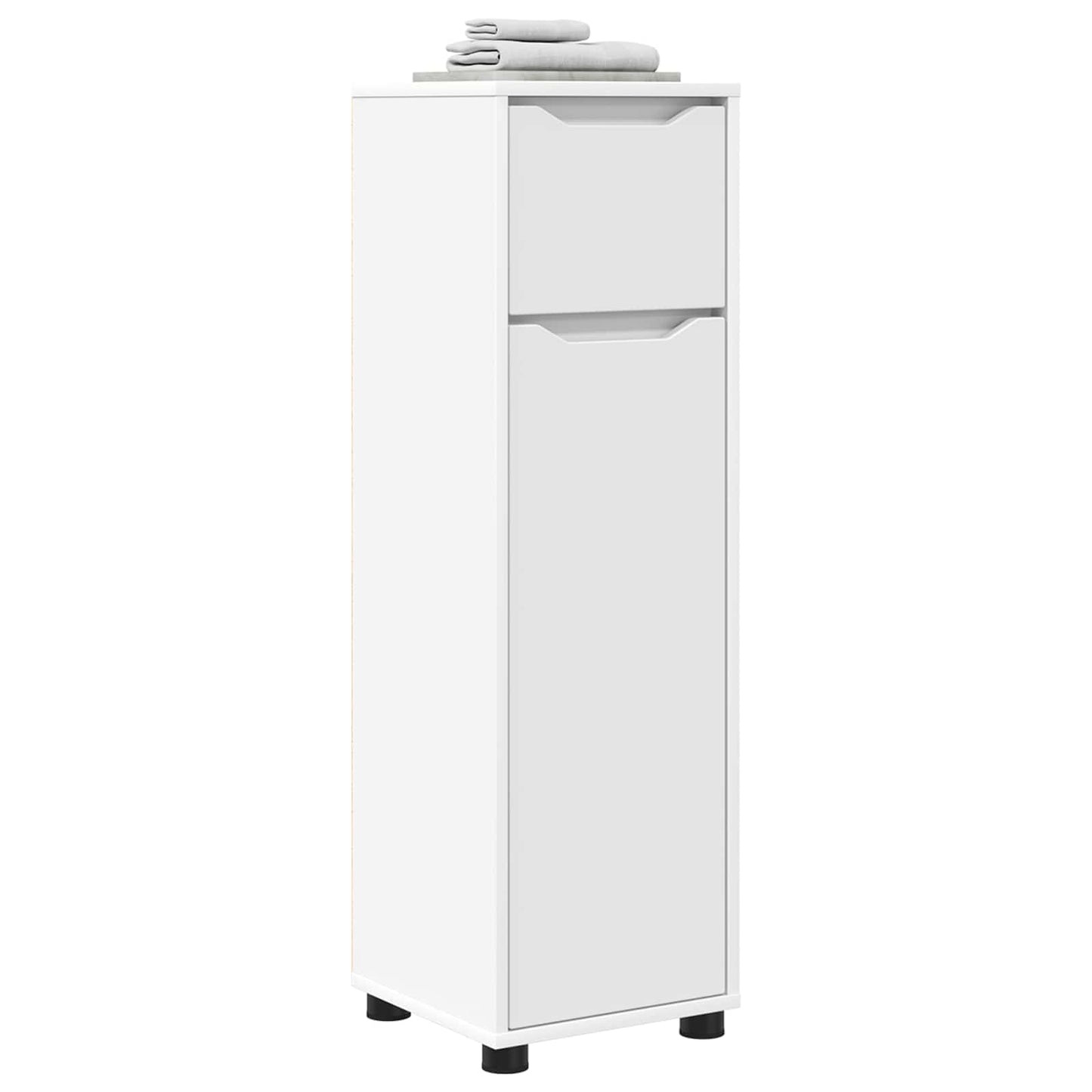 Mobile da Bagno Bianco 30,5 x 30 x 101 cm Legno ingegnerizzato