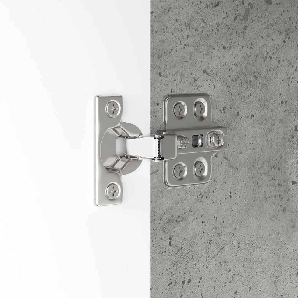 Mobile da Bagno con cassetto Grigio cemento 30,5 x 30 x 101 cm | homemem39
