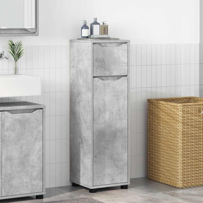 Mobile da Bagno Grigio cemento 30,5 x 30 x 101 cm