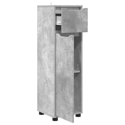 Mobile da Bagno Grigio cemento 30,5 x 30 x 101 cm