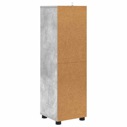 Mobile da Bagno Grigio cemento 30,5 x 30 x 101 cm