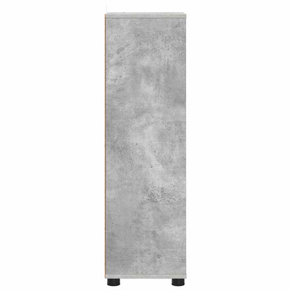 Mobile da Bagno con cassetto Grigio cemento 30,5 x 30 x 101 cm | homemem39