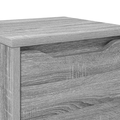 Mobile da Bagno con cassetto Grigio Sonoma 30,5 x 30 x 101 cm