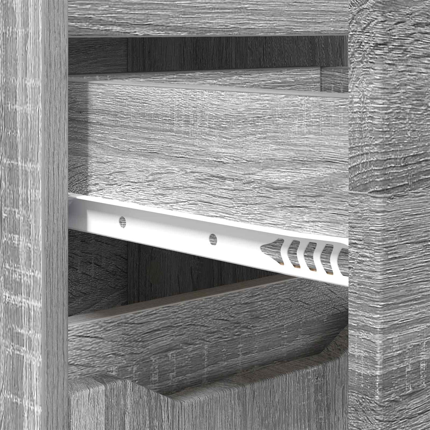 Mobile da Bagno Grigio Sonoma 30,5 x 30 x 101 cm