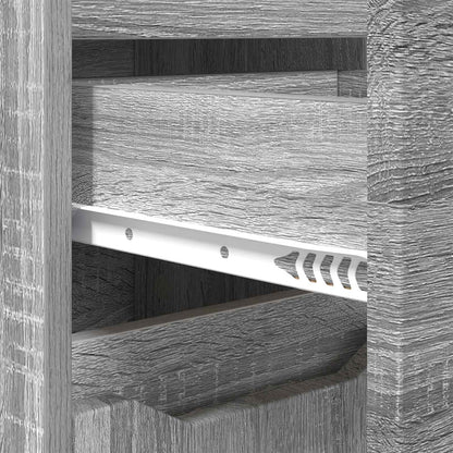 Mobile da Bagno Grigio Sonoma 30,5 x 30 x 101 cm