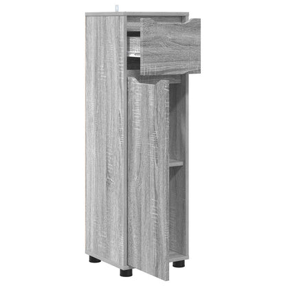Mobile da Bagno Grigio Sonoma 30,5 x 30 x 101 cm