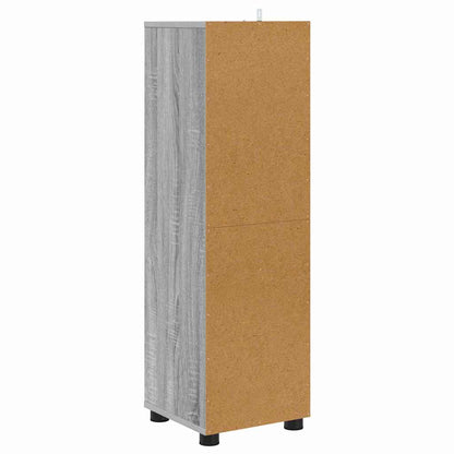 Mobile da Bagno con cassetto Grigio Sonoma 30,5 x 30 x 101 cm | homemem39