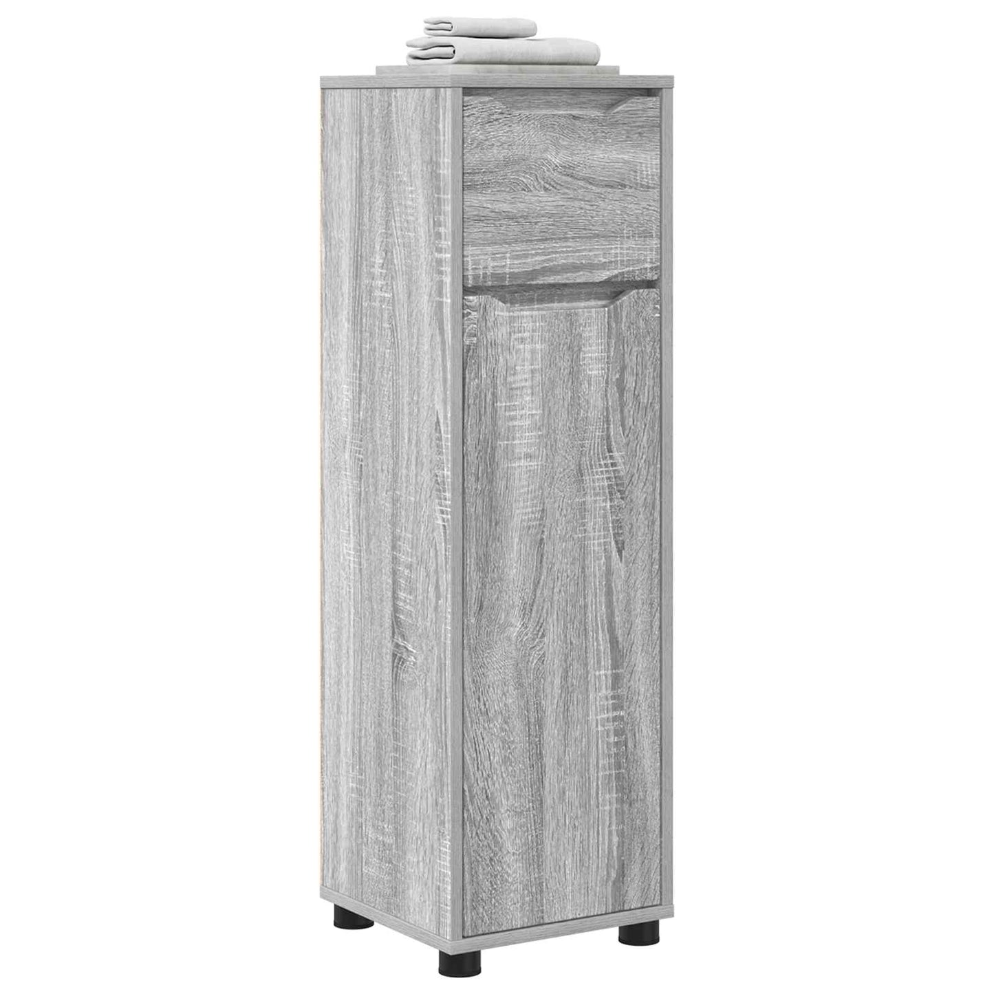 Mobile da Bagno Grigio Sonoma 30,5 x 30 x 101 cm