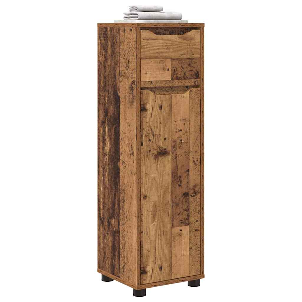Mobile da Bagno con cassetto Legno vecchio 30,5 x 30 x 101 cm | homemem39
