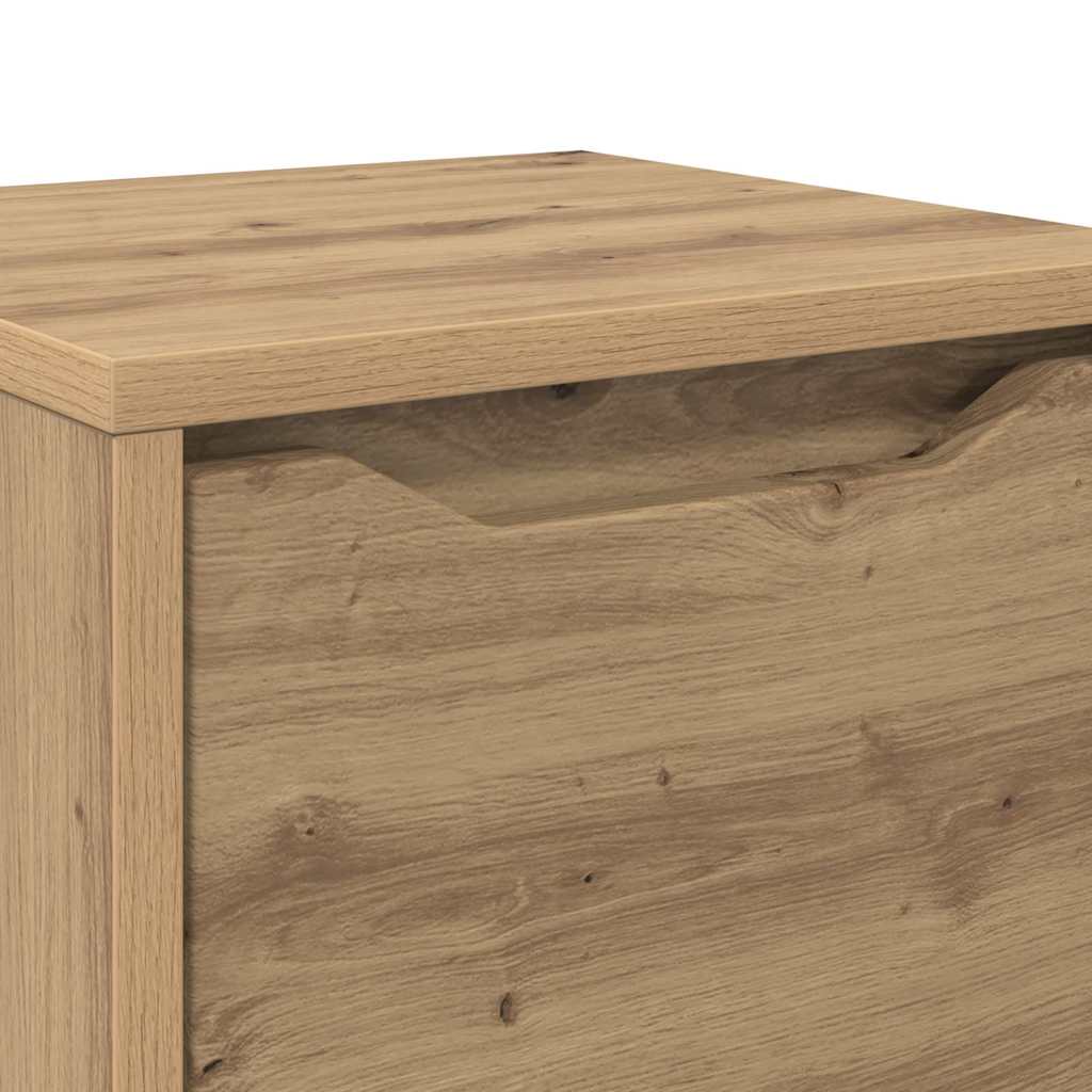 Mobile da Bagno con porta Rovere artigianale 30,5 x 30 x 101 cm