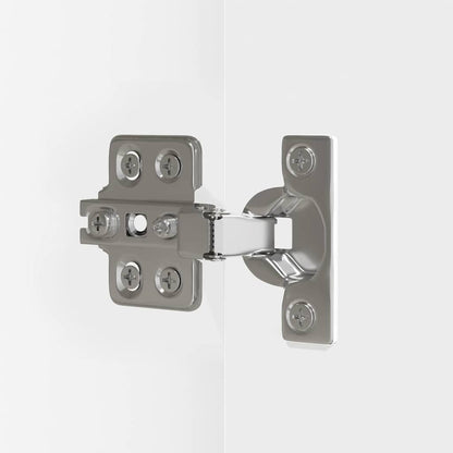 Mobile per lavabo da bagno con porta Bianco 60 x 30 x 60 cm | homemem39