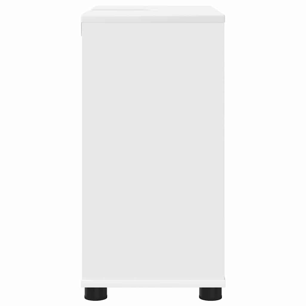 Mobile per lavabo da bagno con porta Bianco 60 x 30 x 60 cm