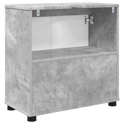 Mobile per lavabo da bagno Grigio cemento 60 x 30 x 60 cm | homemem39