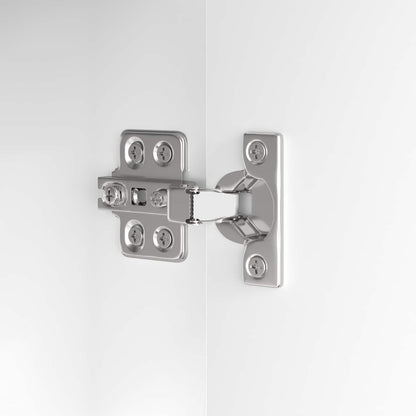 Mobile per lavabo da bagno Bianco Lucido 60 x 30 x 60 cm