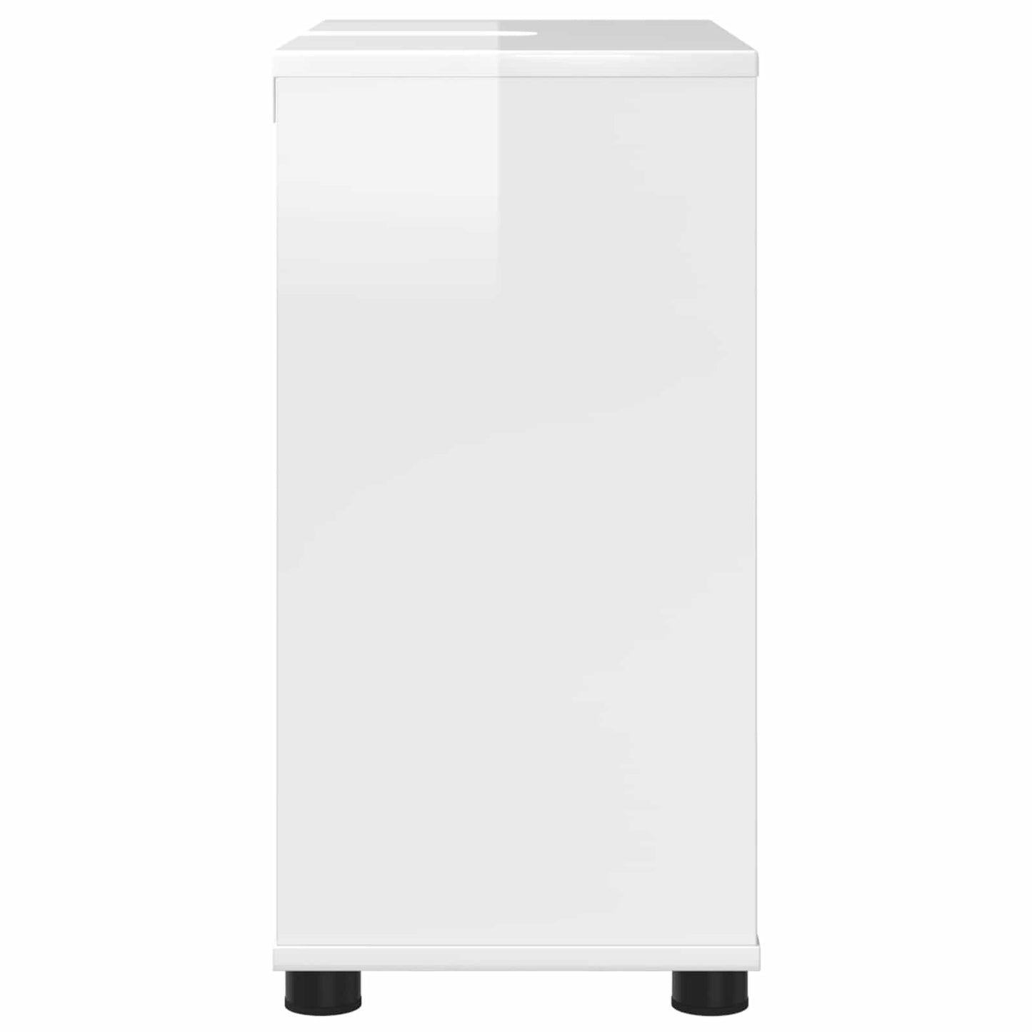 Mobile per lavabo da bagno Bianco Lucido 60 x 30 x 60 cm