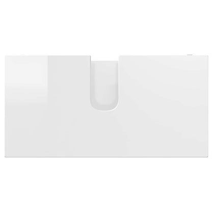 Mobile per lavabo da bagno Bianco Lucido 60 x 30 x 60 cm