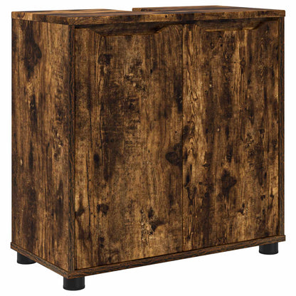 Mobile per lavabo da bagno Rovere fumé 60 x 30 x 60 cm