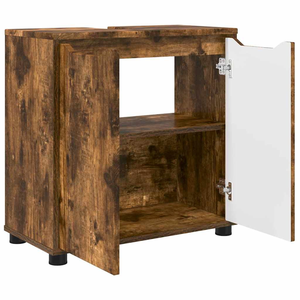 Mobile per lavabo da bagno Rovere fumé 60 x 30 x 60 cm | homemem39