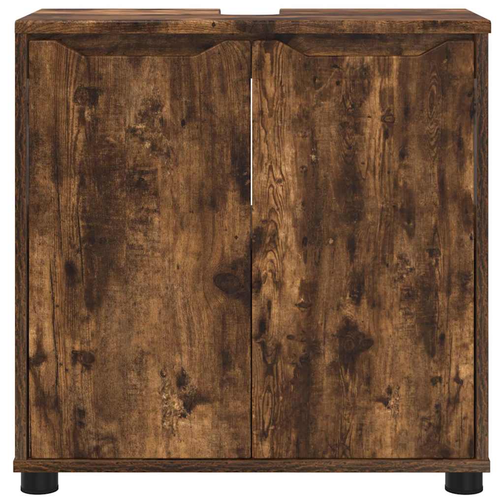 Mobile per lavabo da bagno Rovere fumé 60 x 30 x 60 cm | homemem39