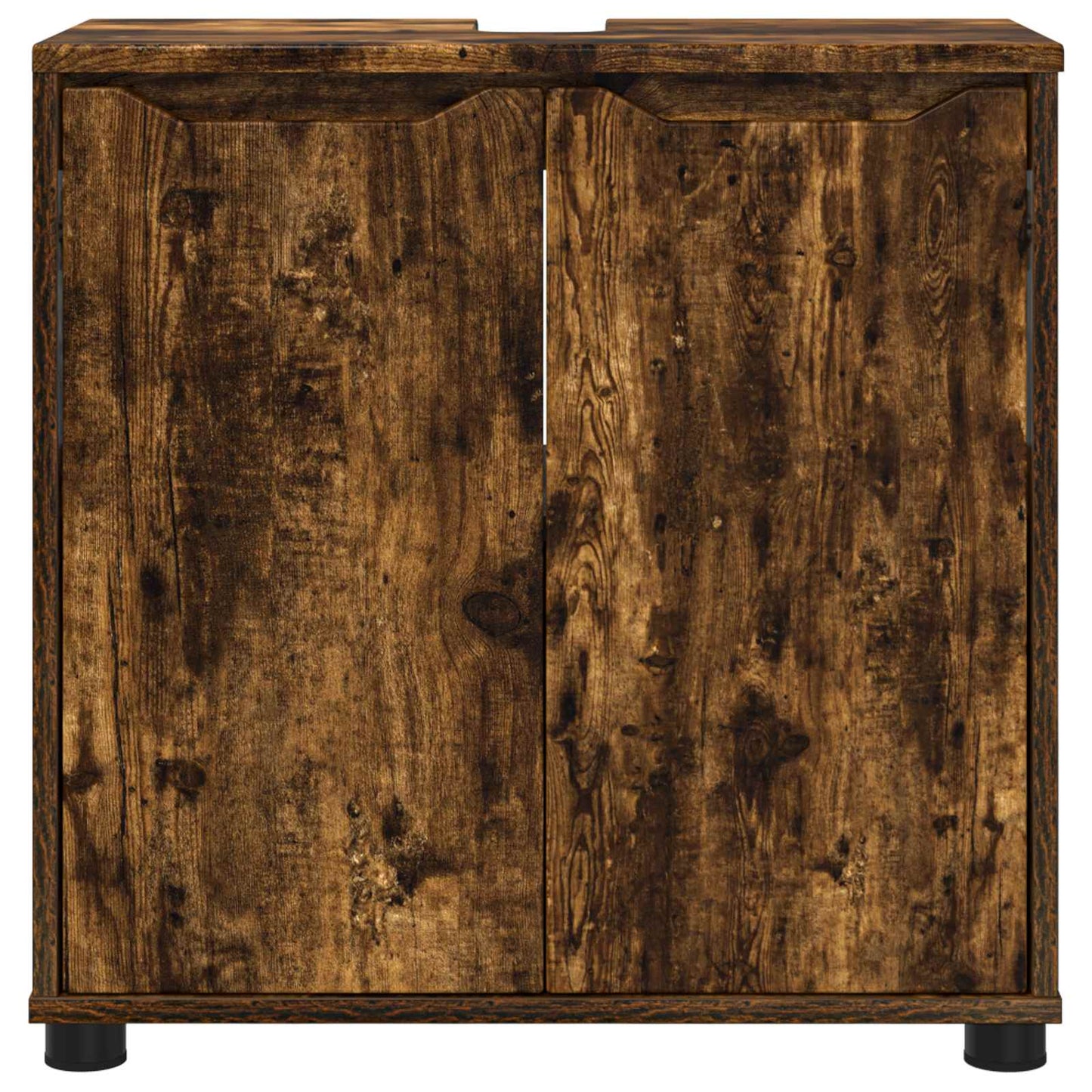 Mobile per lavabo da bagno Rovere fumé 60 x 30 x 60 cm