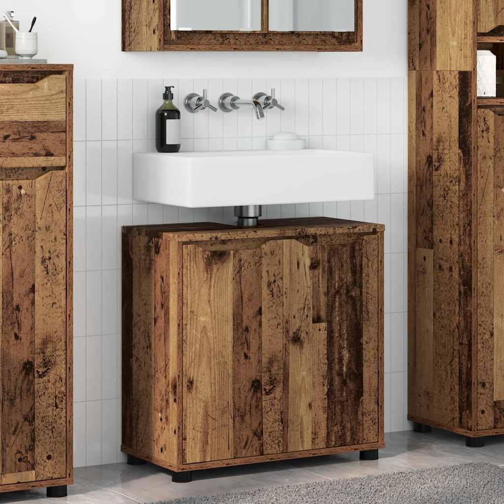 Mobile per lavabo da bagno Legno vecchio 60 x 30 x 60 cm
