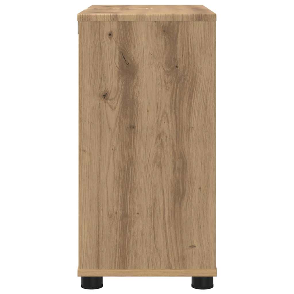 Mobile per lavabo da bagno Rovere artigianale 60 x 30 x 60 cm | homemem39
