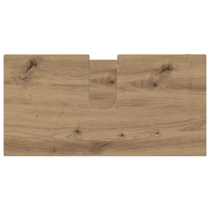 Mobile per lavabo da bagno Rovere artigianale 60 x 30 x 60 cm | homemem39